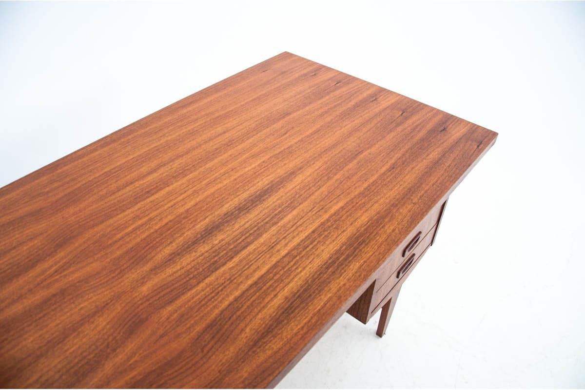 Desk, teak, dark brown, Denmark, 1960s - 67260