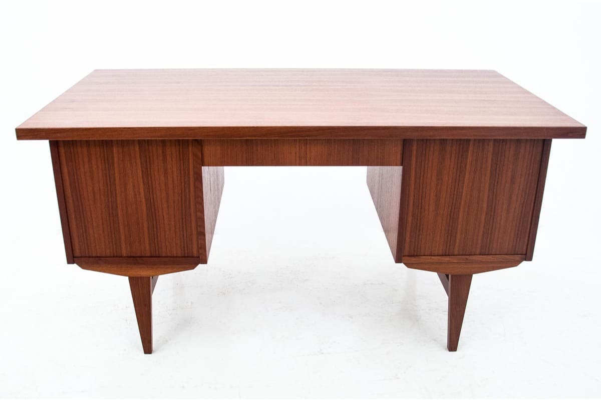 Desk, teak, dark brown, Denmark, 1960s - 67267