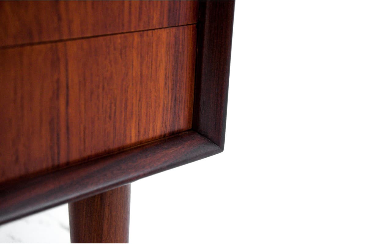 Desk, brown teak, Denmark, 1960s. - 67251