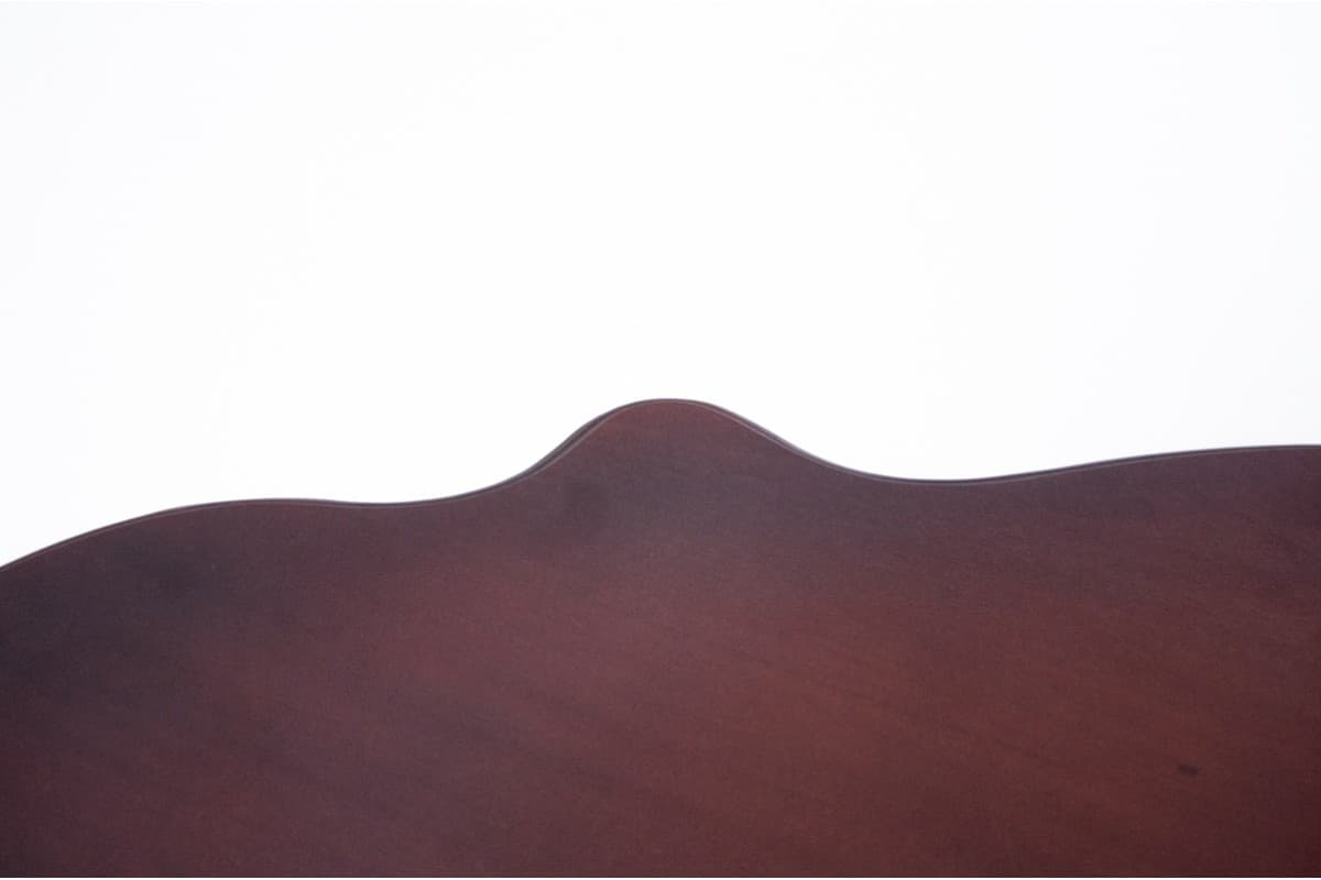 Rococo Table, reddish-brown mahogany, France, 1870s - 67148