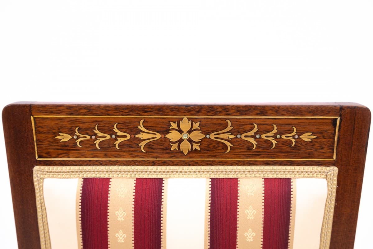 Komplet krzeseł, dąb multikolor, Polska, lata 20. - 67142