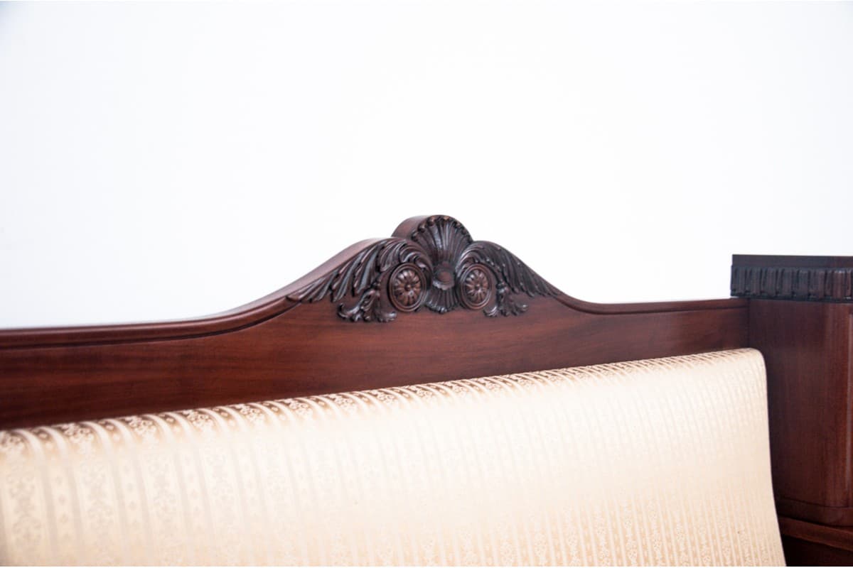 Sofa Secesja, mahoń brązowy, Europa Północna, początek XX w. - 72978