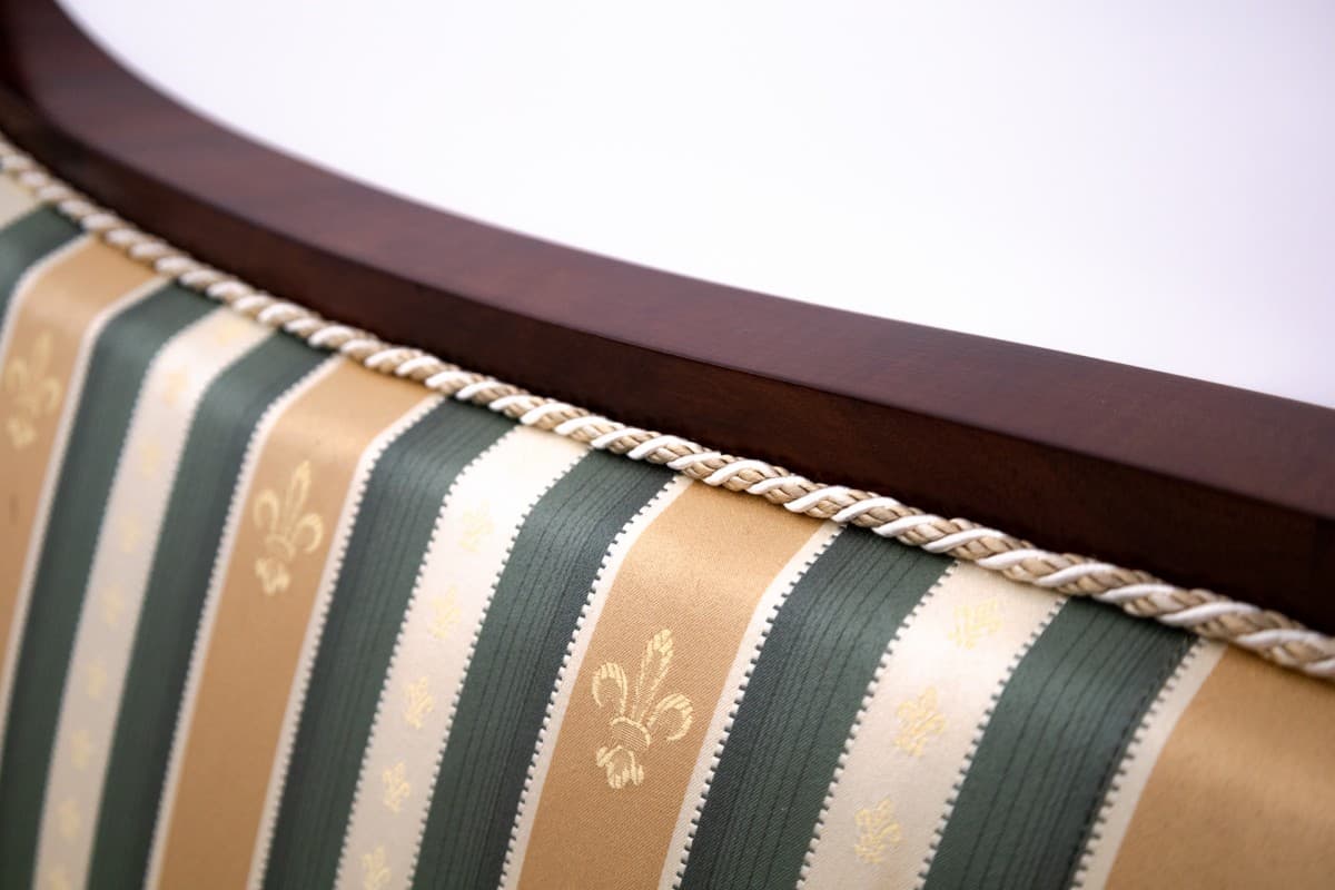 Sofa biedermeier, mahoń brąz ciemny, Europa Północna, XIX w. - 73009