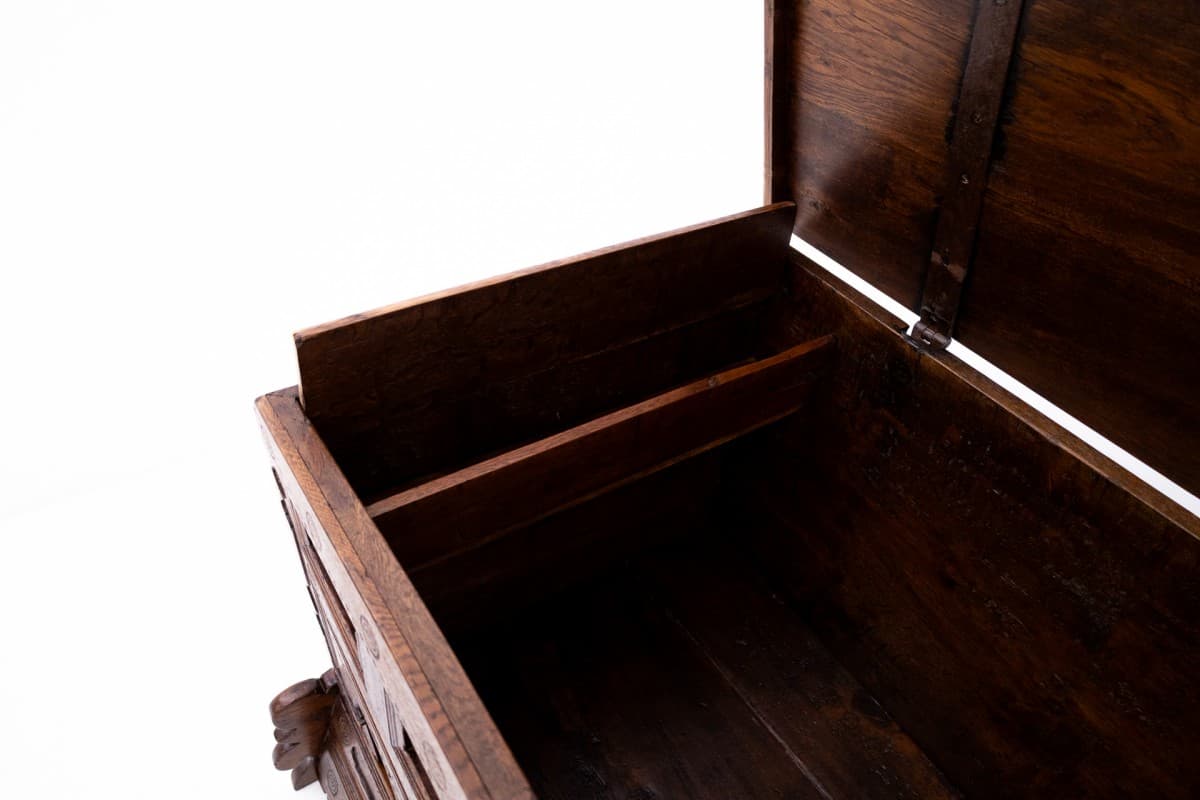 Baroque Chest, Dark Oak, 18th c. - 75793