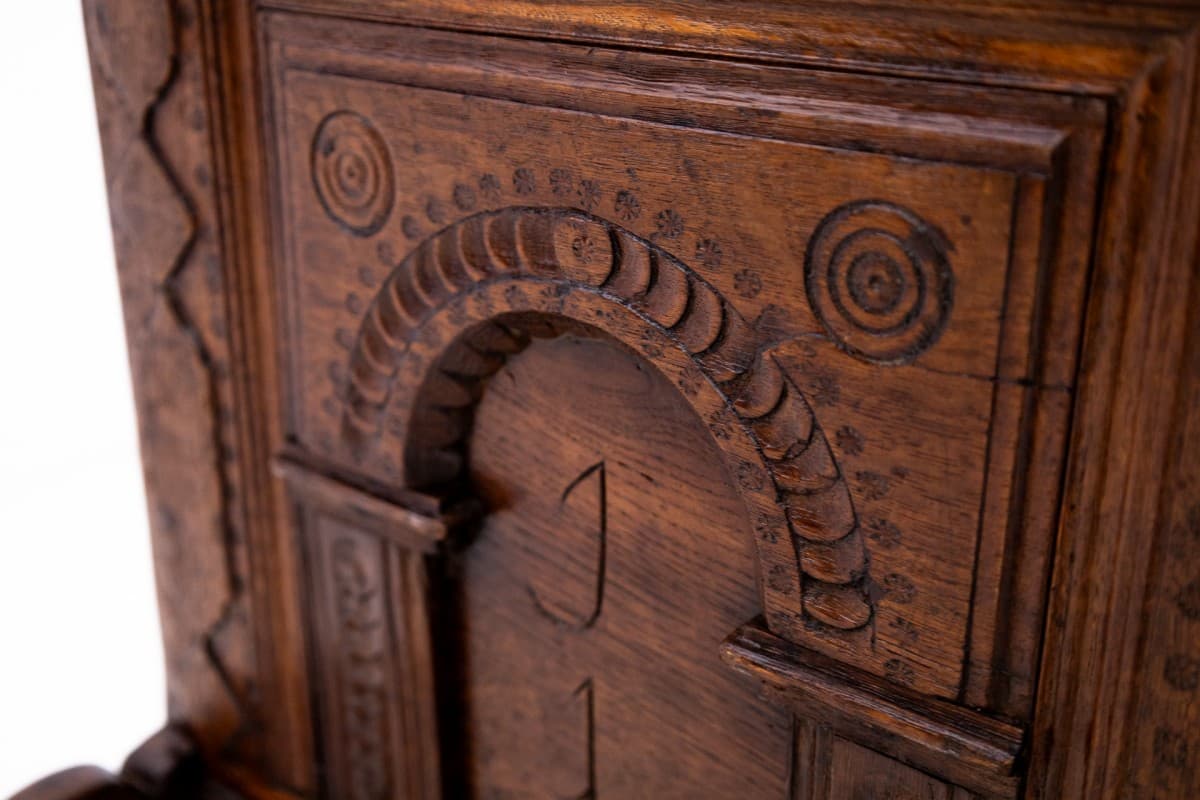 Baroque Chest, Dark Oak, 18th c. - 75799