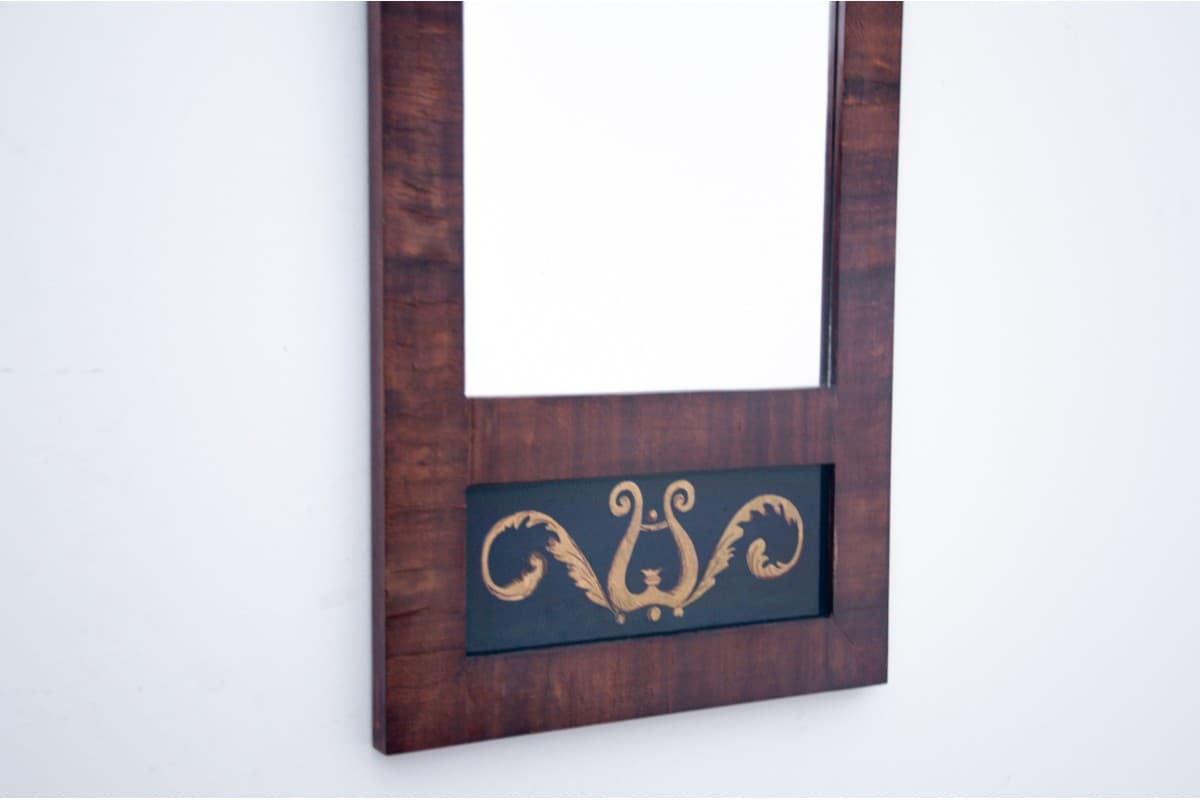 Lustro empire, mahoń, Europa Północna, XIX wiek - 75895