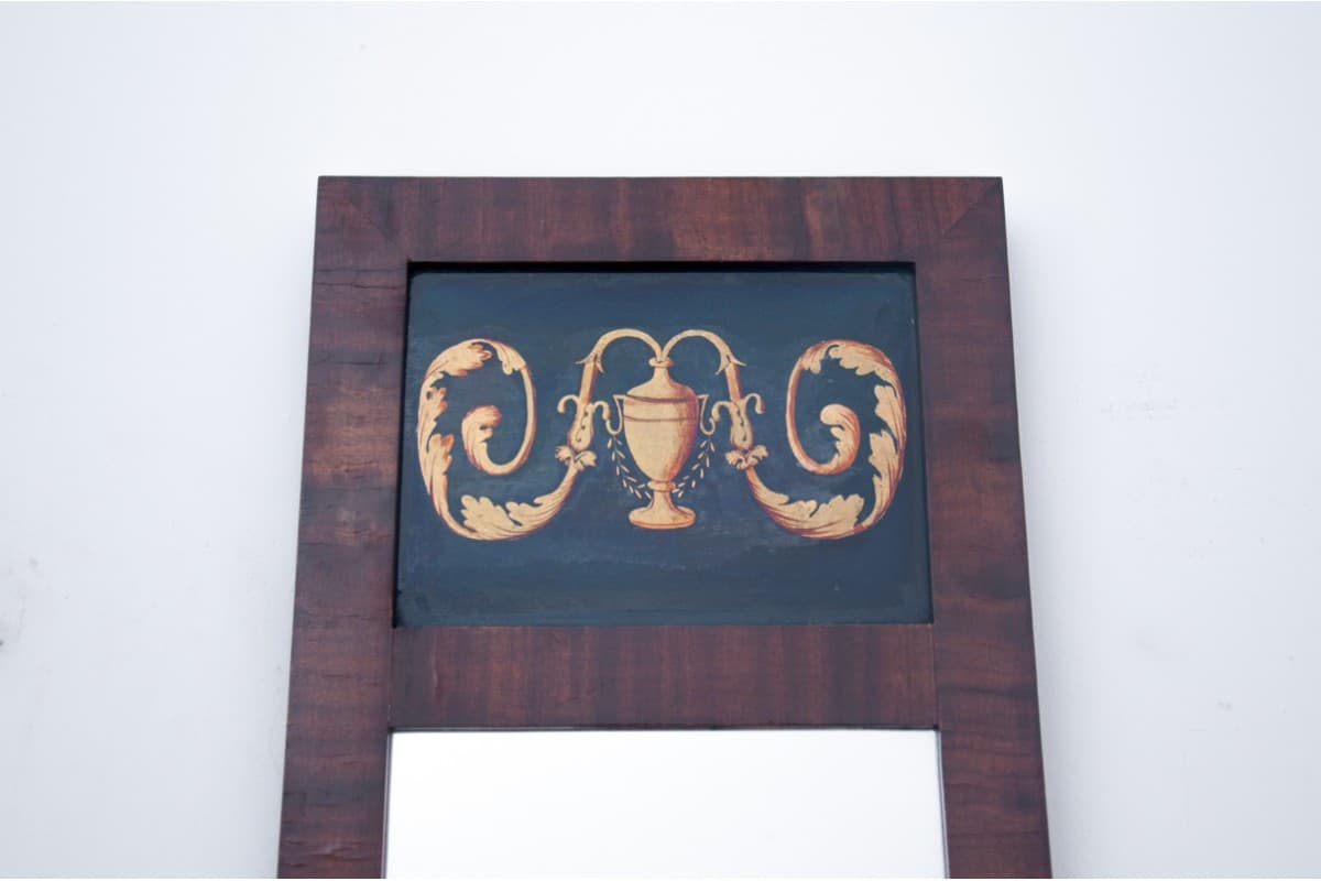 Lustro empire, mahoń, Europa Północna, XIX wiek - 75894