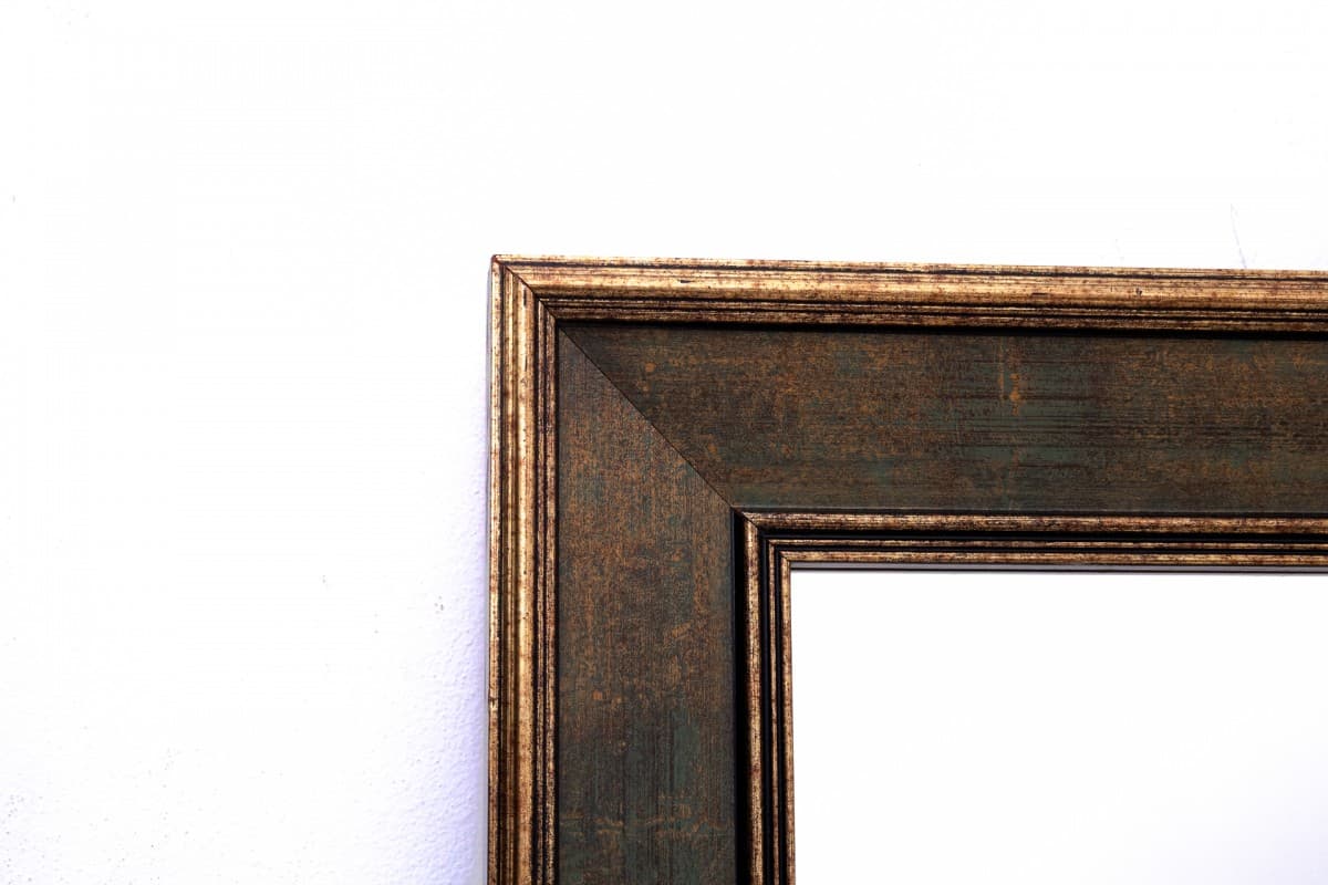 Mirror, gilded frame, golden wood, Europe, early 20th c. - 76599