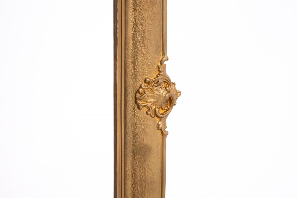 Wall Mirror Rococo, golden wood, France, 19th c. - 76618