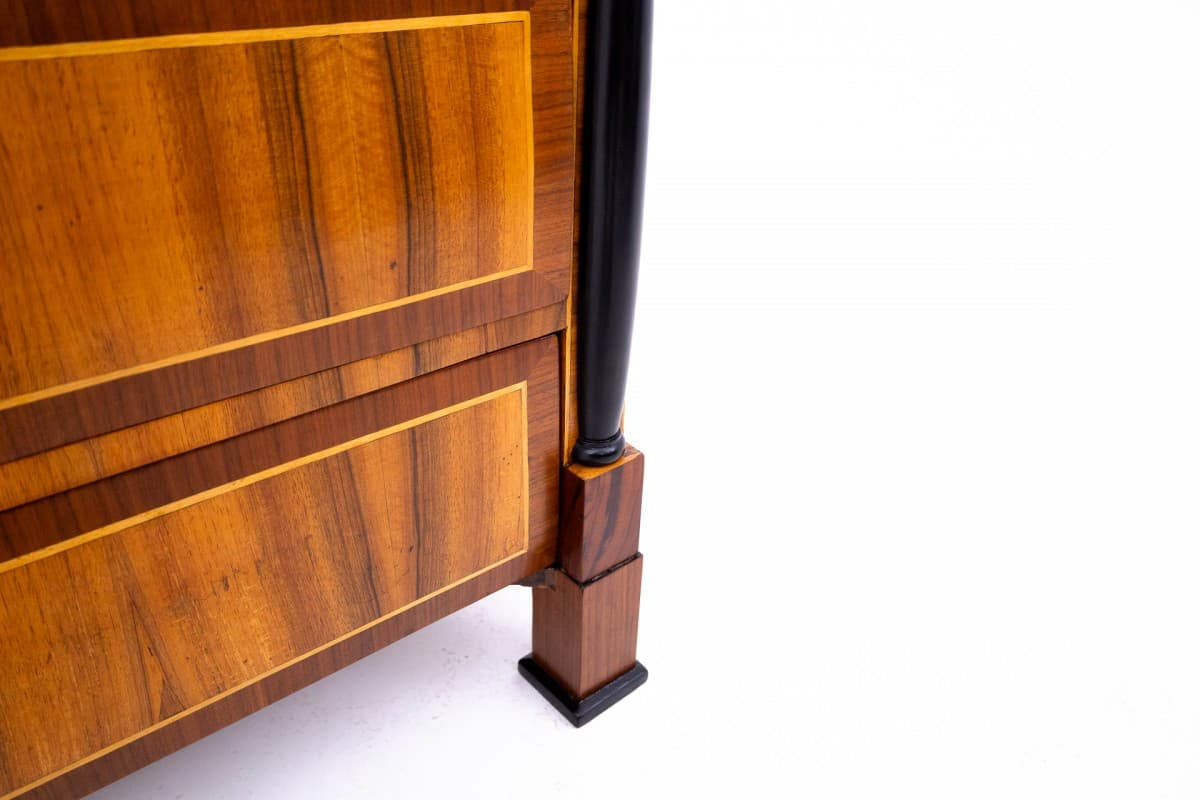 Komoda Biedermeier, drewno jasnobrązowe, Europa Północna, XIX wiek - 76800