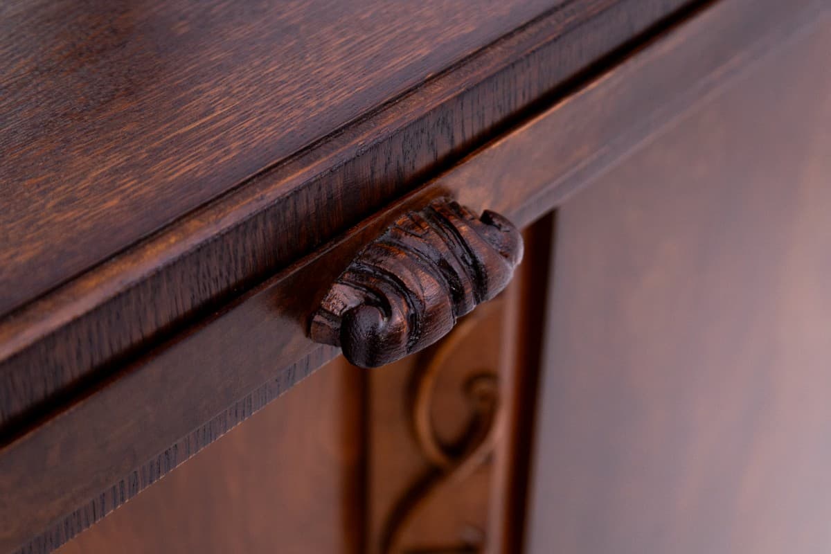 Komoda secesyjna, brąz, drewno, Niemcy, początek XX wieku - 76922