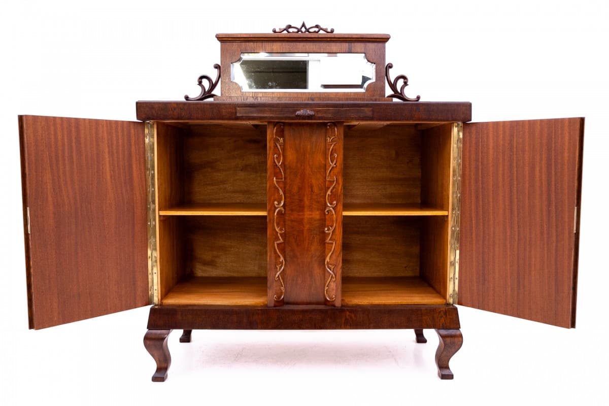 Komoda secesyjna, brąz, drewno, Niemcy, początek XX wieku - 76917