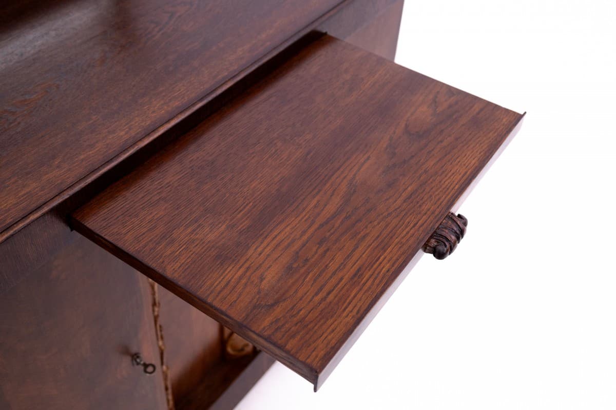 Komoda secesyjna, brąz, drewno, Niemcy, początek XX wieku - 76916