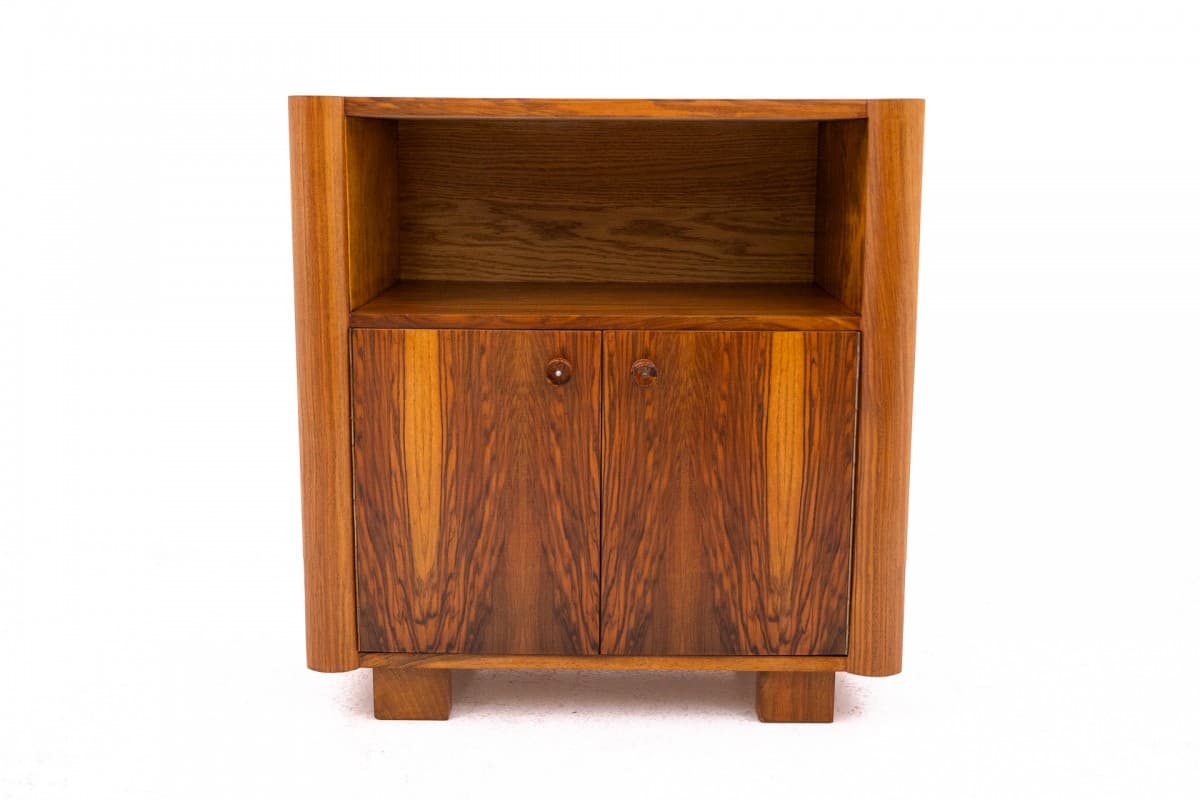 Komoda Art Deco, drewno brązowy, Polska, lata 50. - 77068