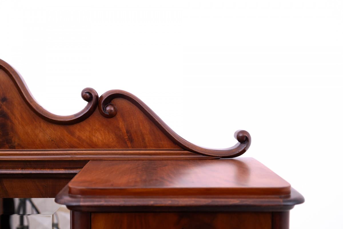 Komoda, Biedermeier, mahoń ciemnobrązowy, Europa Północna, XIX wiek - 77588