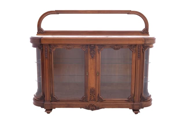 Komoda jadalniana, orzech brązowy, Francja, XIX wiek - WYMIARY