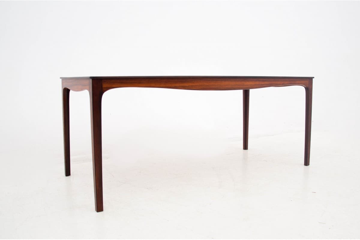 Coffee table, brown rosewood, Denmark, 1960s. - 77625