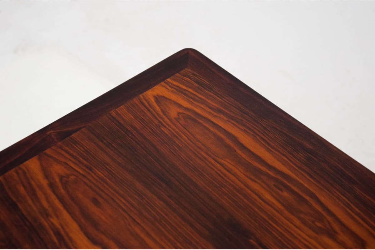 Coffee table, brown rosewood, Denmark, 1960s. - 77627