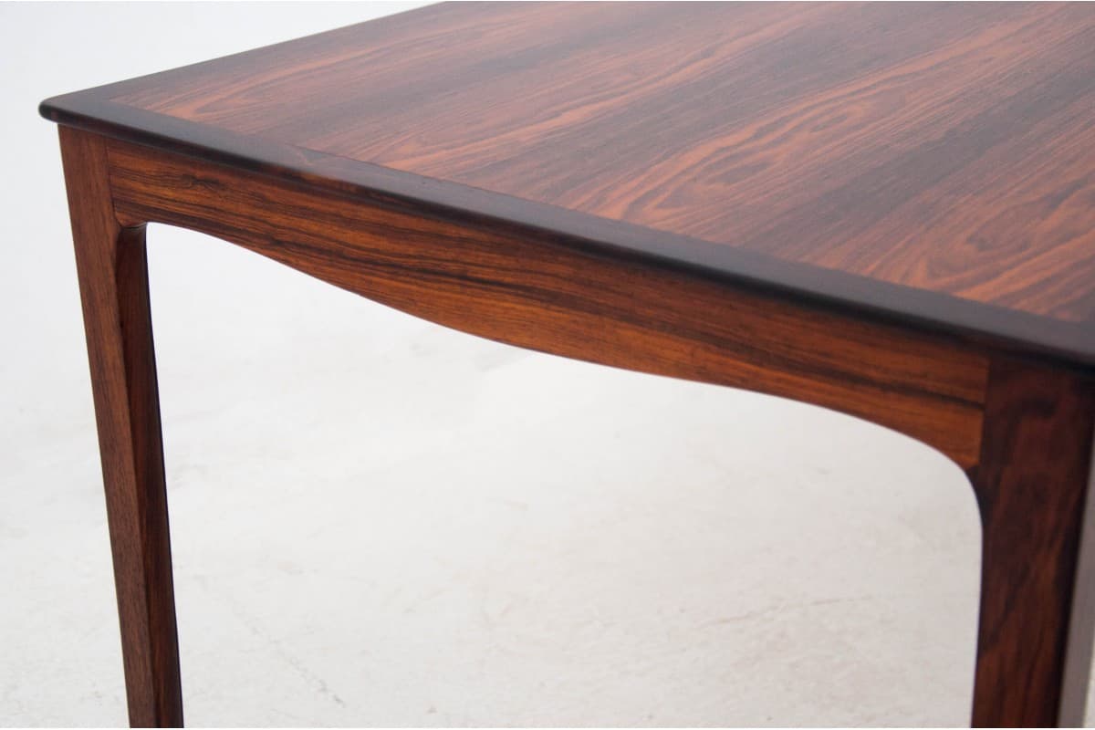 Coffee table, brown rosewood, Denmark, 1960s. - 77630