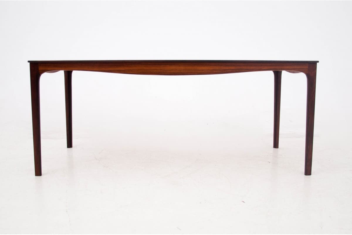 Coffee table, brown rosewood, Denmark, 1960s. - 77623