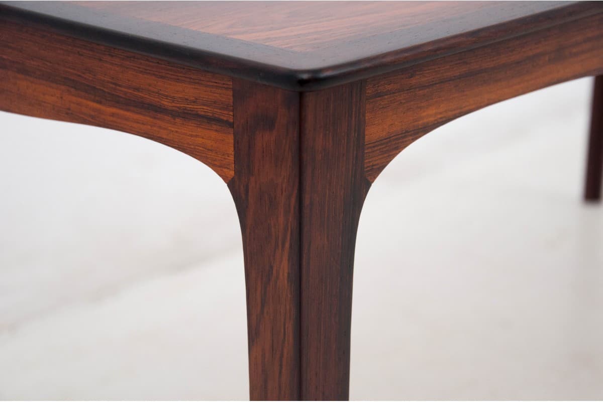 Coffee table, brown rosewood, Denmark, 1960s. - 77629