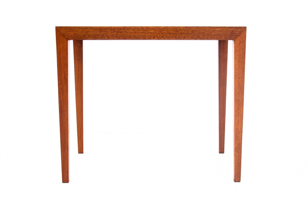 Coffee table, brown teak, Denmark, 1960s. - 77632