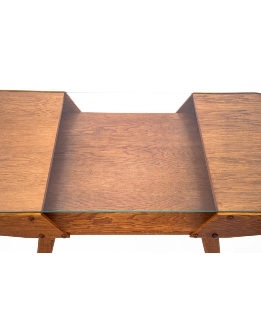 Coffee table, brown walnut, Czech Republic, 1960s - 77662