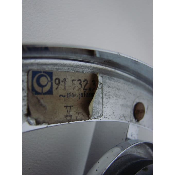 Pendant Lamp Modern, silver chrome steel, glass, 1970s. - 38683