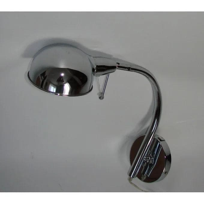 Wall sconce Modern, chrome steel silver, 1980s. - 38664