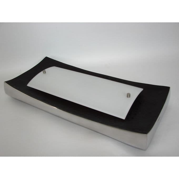 Kinkiet Fisher Leuchten, srebrny, aluminium, lata 90. - 38626