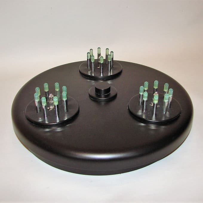 Wall or Ceiling Light, black metal, Germany, 1980s. - 38761