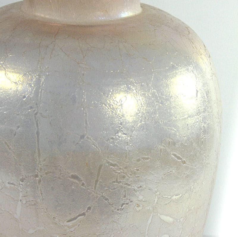 Wazon, szkło różowy, Silvestri, Włochy, lata 90. - 38836