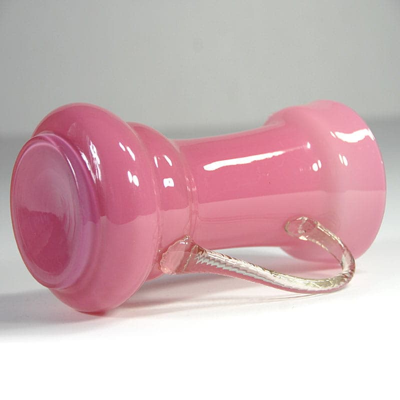 Wazon, Empoli, różowy, szkło, Włochy, lata 70. - 38929