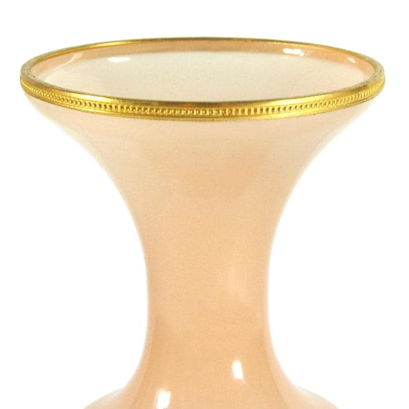 Różowy wazon ze szkła opalizującego, proj. V. Nason, Włochy, lata 50. - 4209