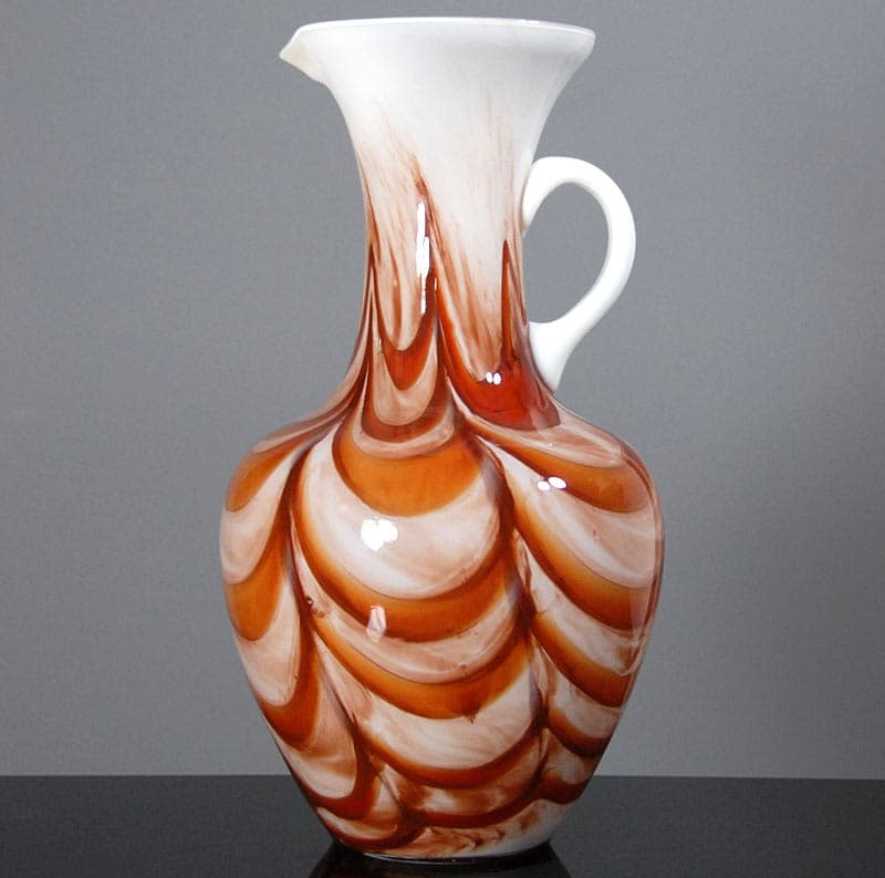 Wazon Opalina Fiorentina, szkło multikolor, Stelvia, Włochy, lata 60. - 39111