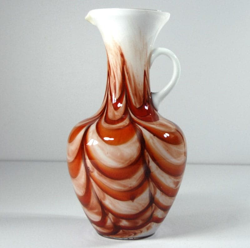 Wazon Opalina Fiorentina, szkło multikolor, Stelvia, Włochy, lata 60. - 39110