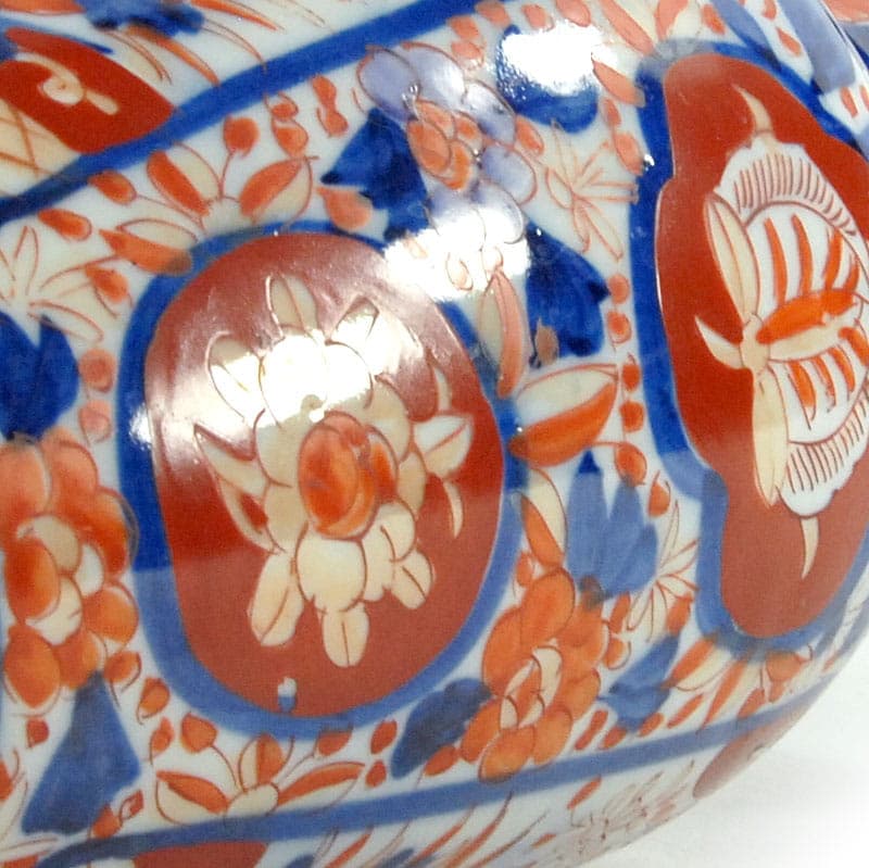 Wazon Imari, ceramika biała, Japonia, przełom XIX/XX w. - 39058