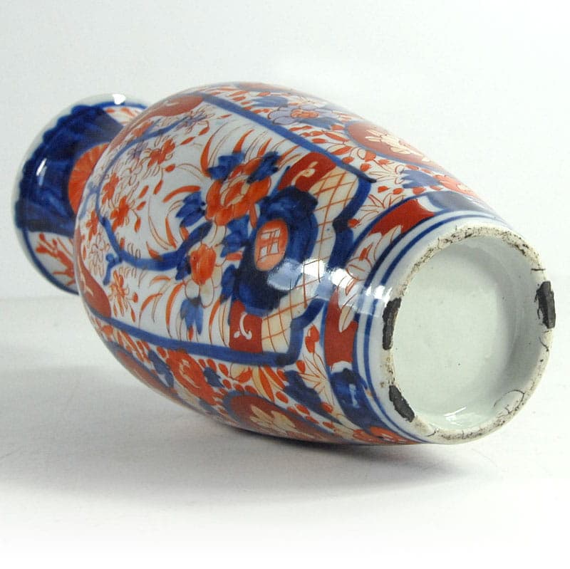 Wazon Imari, ceramika biała, Japonia, przełom XIX/XX w. - 39061