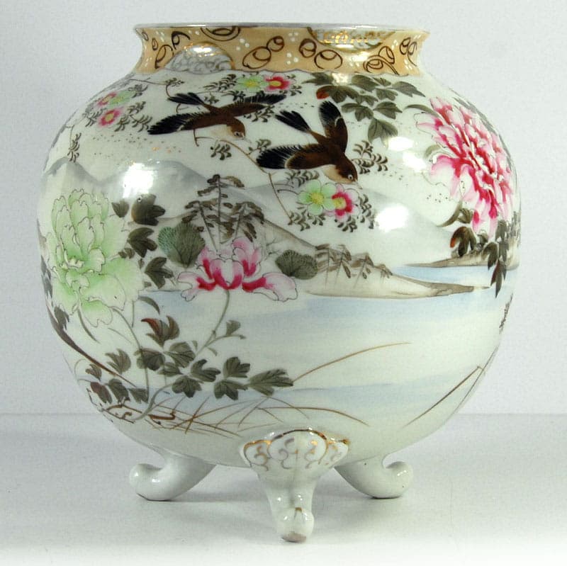 Wazon Koransha Fukagawa, wielokolorowy, ceramika, Japonia, XIX wiek - 39035