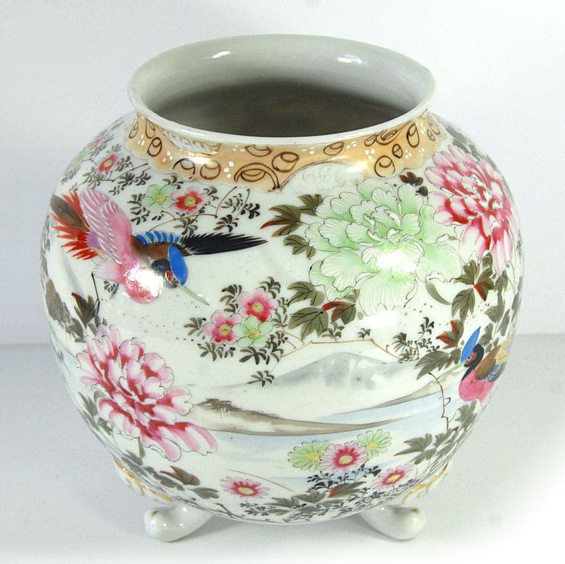 Wazon Koransha Fukagawa, wielokolorowy, ceramika, Japonia, XIX wiek - 39036