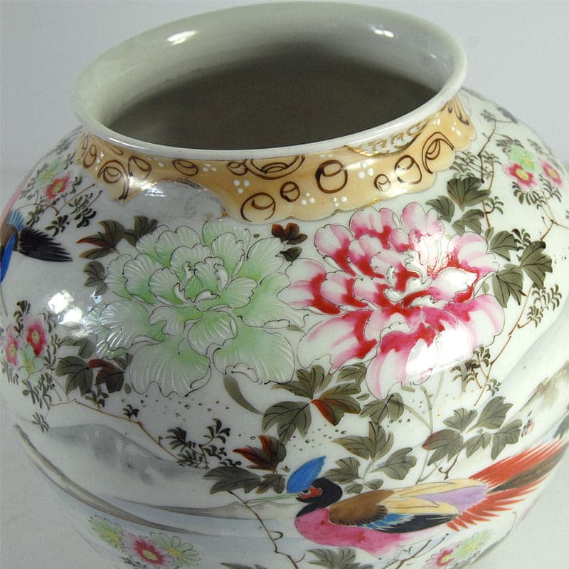 Wazon Koransha Fukagawa, wielokolorowy, ceramika, Japonia, XIX wiek - 39037