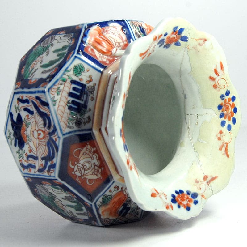 Octagonal Imari Vase, multicolor, ceramics, Japan, early 20th c. - 39020