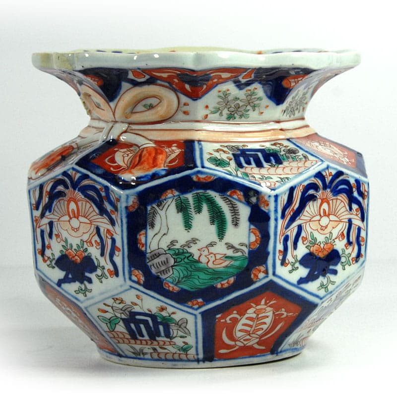 Octagonal Imari Vase, multicolor, ceramics, Japan, early 20th c. - 39013