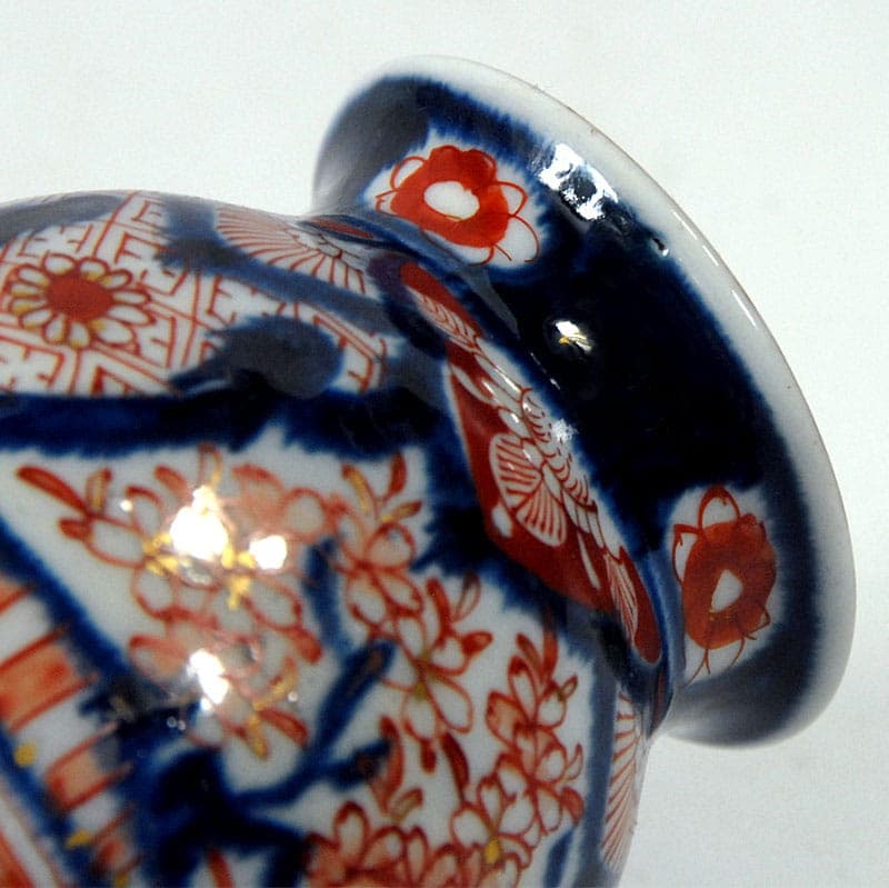 Wazon Imari, ceramika biała, Japonia, początek XX w. - 39258