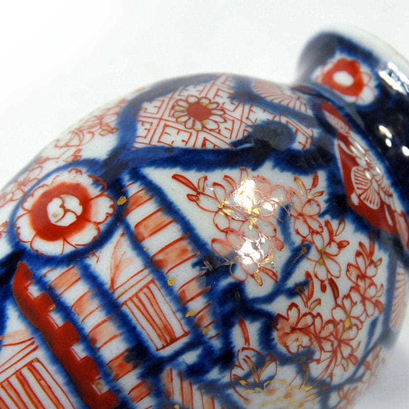 Wazon Imari, ceramika biała, Japonia, początek XX w. - 39257