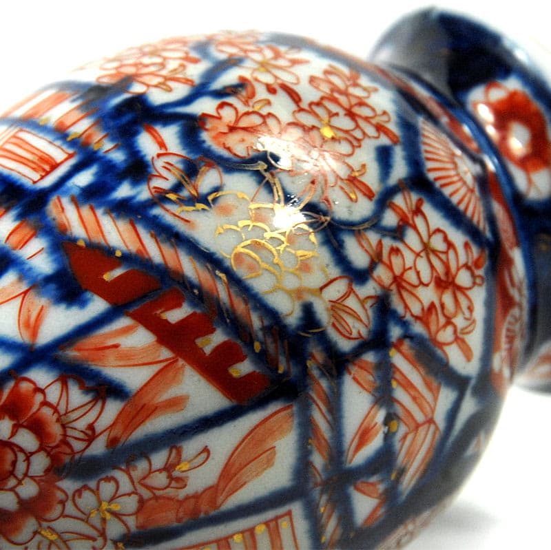 Wazon Imari, ceramika biała, Japonia, początek XX w. - 39253