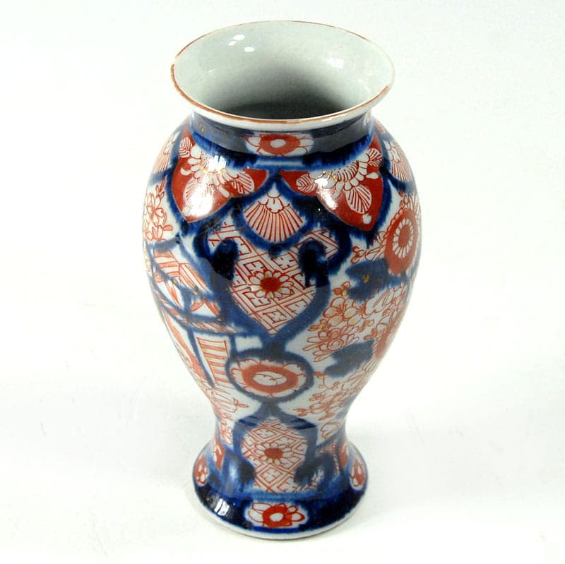 Wazon Imari, ceramika biała, Japonia, początek XX w. - 39254