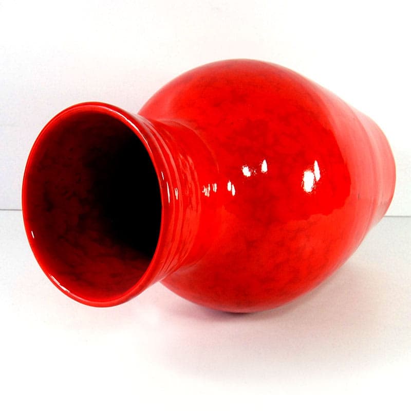 Wazon, ceramika czerwona, Włochy, lata 60. - 39248