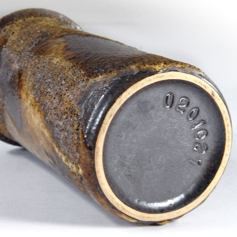 Wazon Fat Lava, brązowy, ceramika, Ruscha, Niemcy, lata 60. - 39203