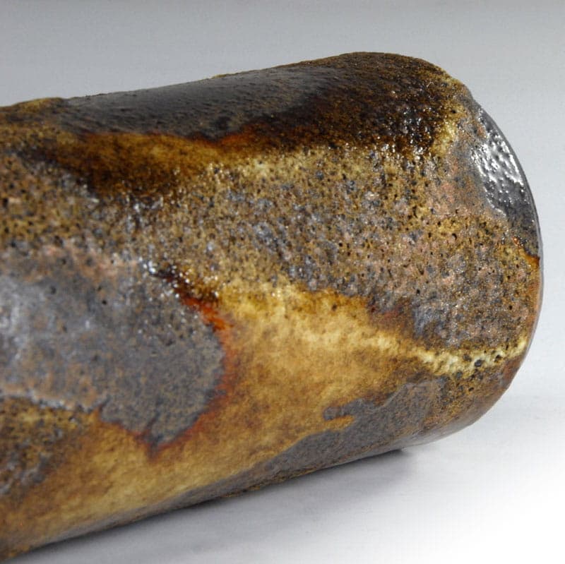 Wazon Fat Lava, brązowy, ceramika, Ruscha, Niemcy, lata 60. - 39200